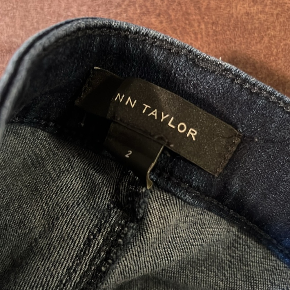 Ann Taylor - Navy Blue High-Waisted Women's Jeans - Picture 7 of 7